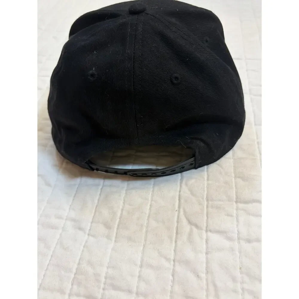 Beer Savage Black Embroidered Patch Snapback Hat - 58CM - NWOT